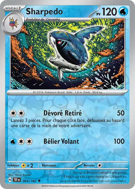 Sharpedo Reverse