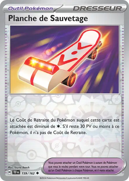 Planche de Sauvetage Reverse