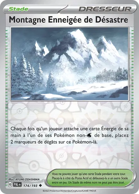 Montagne Enneigée de Désastre Reverse