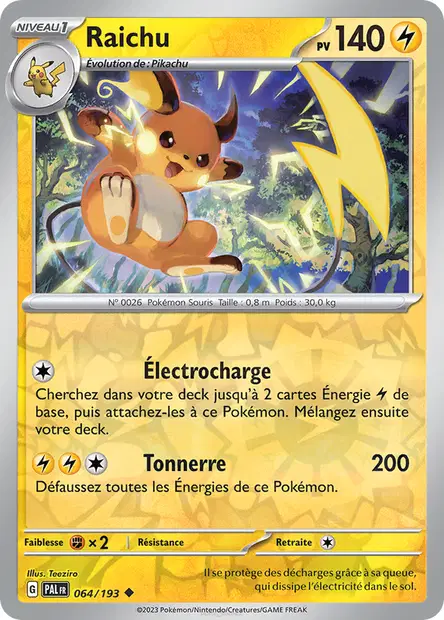 Raichu Reverse