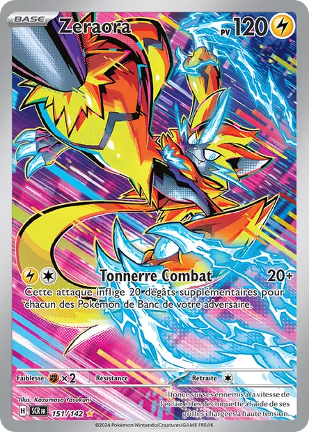 Zeraora Illustration rare