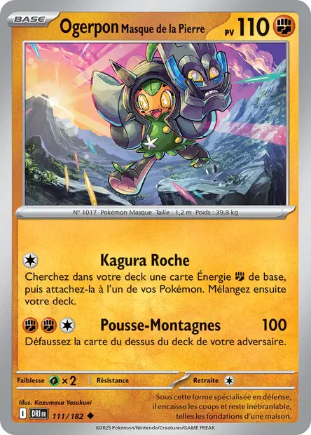 Ogerpon Masque de la Pierre