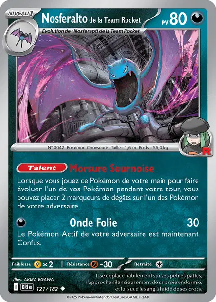 Nosferalto de la Team Rocket