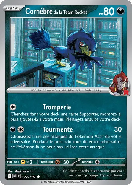 Cornèbre de la Team Rocket