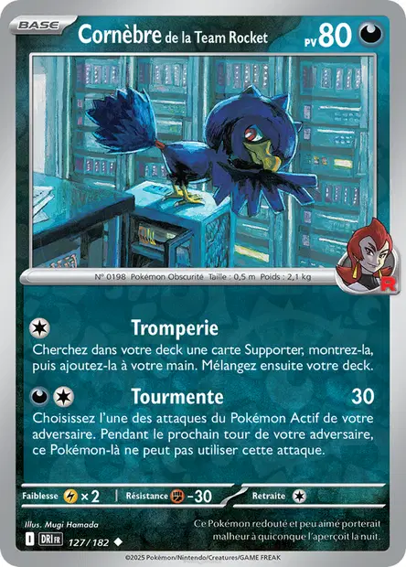 Cornèbre de la Team Rocket Reverse