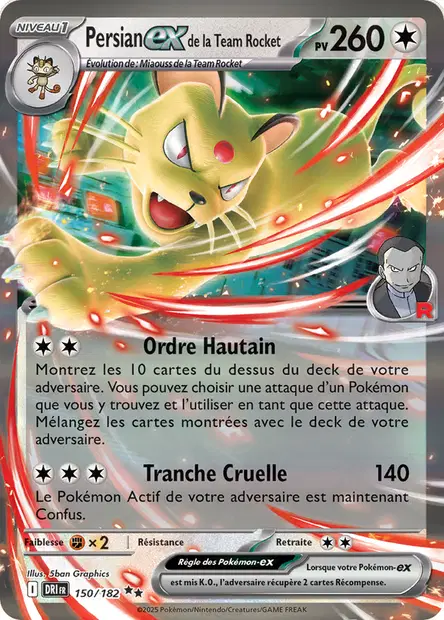 Persian-ex de la Team Rocket