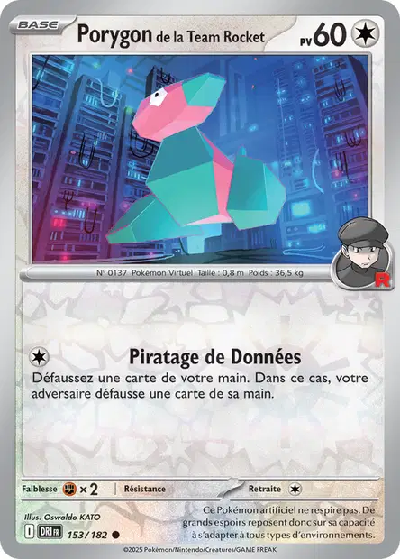 Porygon de la Team Rocket Reverse