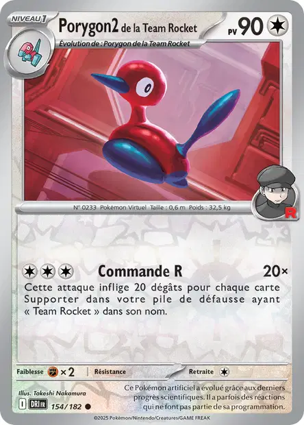 Porygon2 de la Team Rocket Reverse