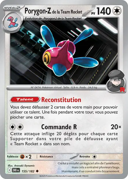 Porygon-Z de la Team Rocket