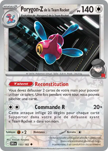 Porygon-Z de la Team Rocket Reverse