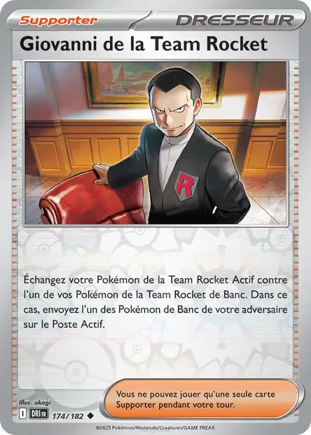Giovanni de la Team Rocket Reverse