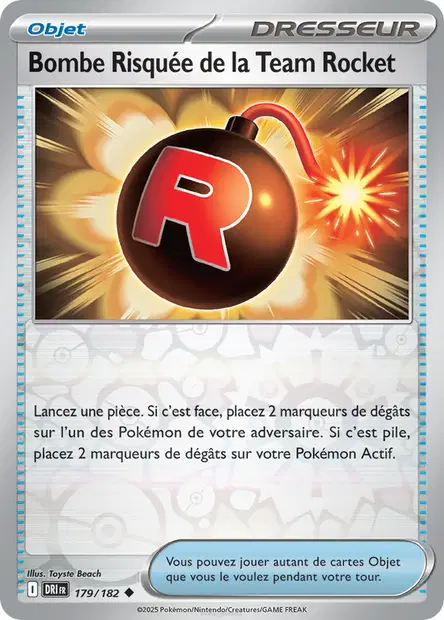 Bombe Risquée de la Team Rocket Reverse