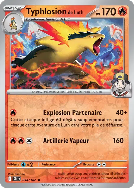 Typhlosion de Luth Reverse