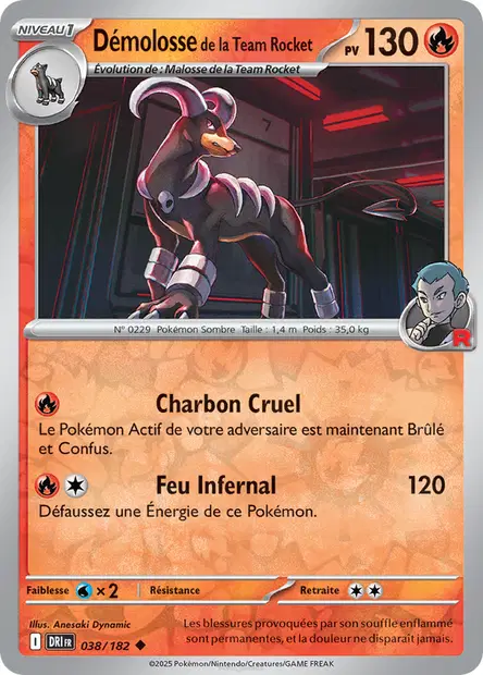 Démolosse de la Team Rocket Reverse