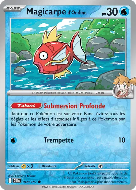 Magicarpe d'Ondine Reverse