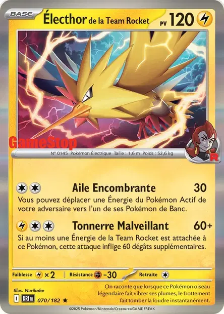 Électhor de la Team Rocket GameStop