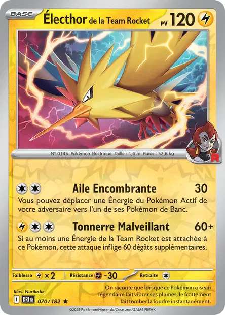 Électhor de la Team Rocket Reverse