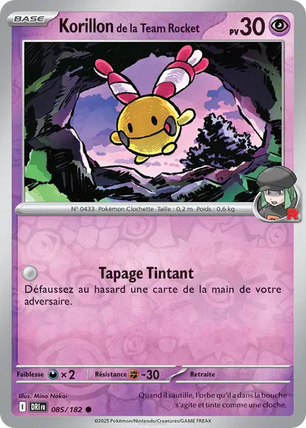 Korillon de la Team Rocket Reverse
