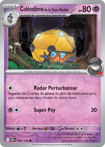 Coléodôme de la Team Rocket Reverse