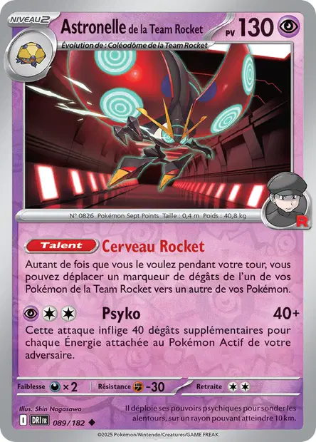 Astronelle de la Team Rocket Reverse