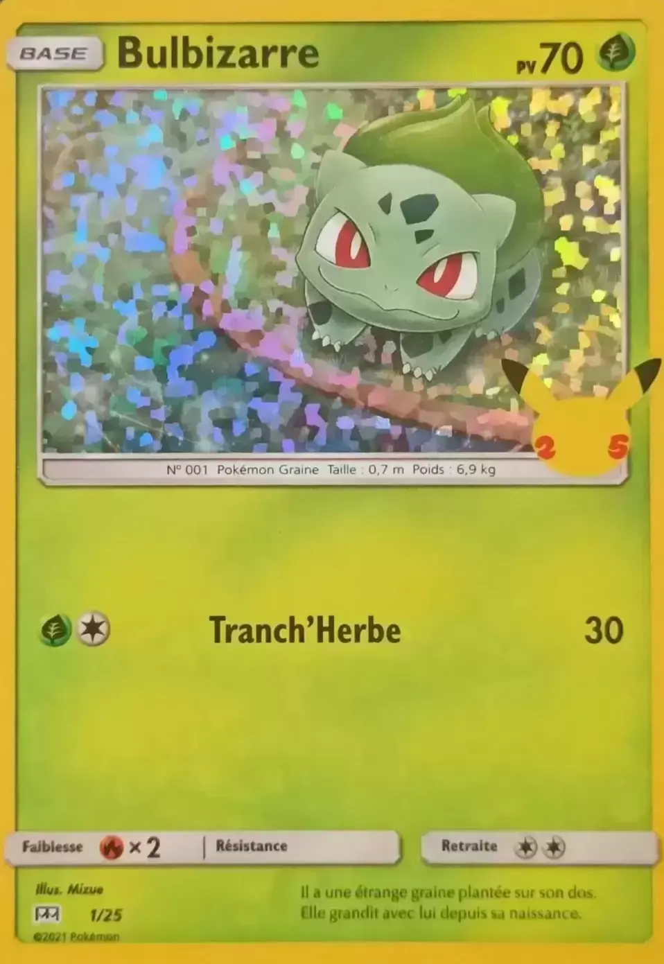 Bulbizarre Holo