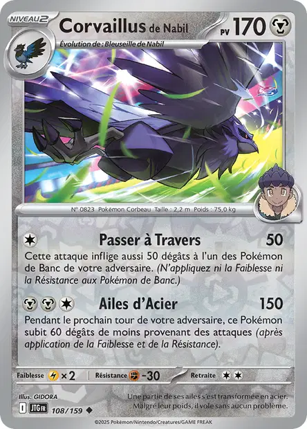 Corvaillus de Nabil Reverse