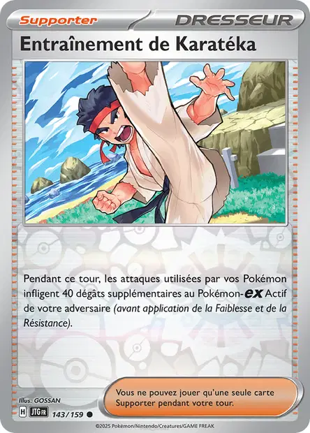 Entraînement de Karatéka Reverse