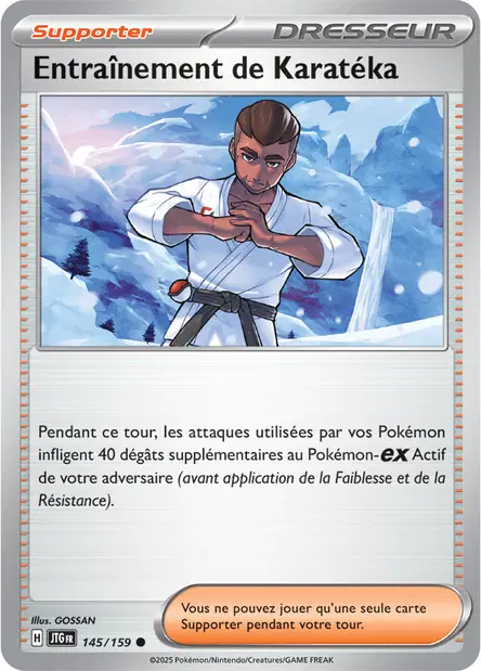 Entraînement de Karatéka