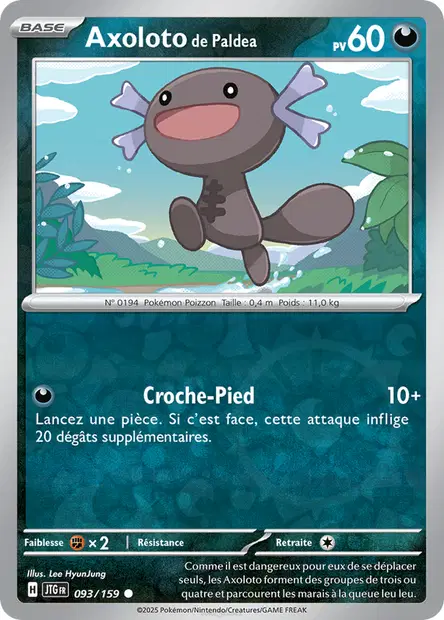 Axoloto de Paldea Reverse